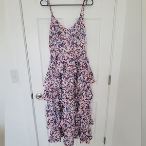 New Dress Printed Size S PtP 14.5in Maxi Dresse